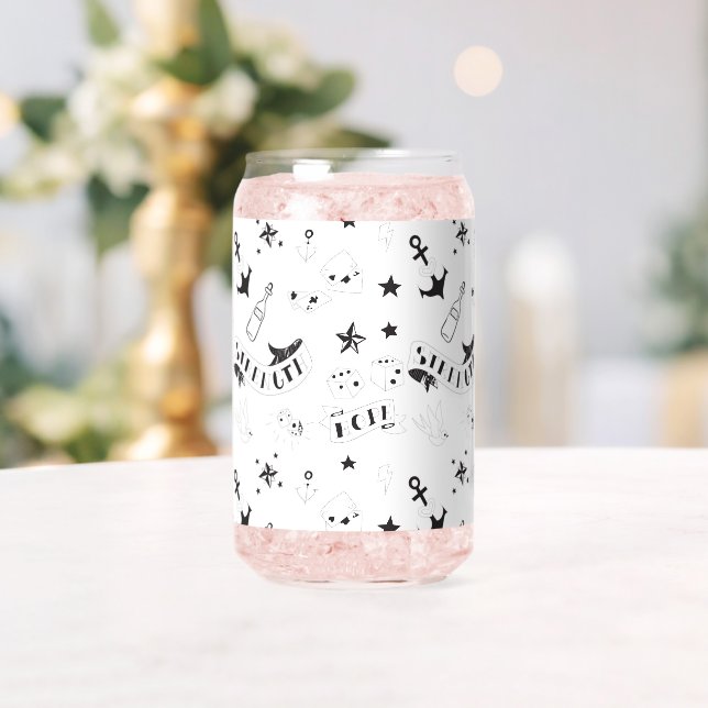 Tattoo Flash Hope Stickers Can Glass (Insitu (Wedding))