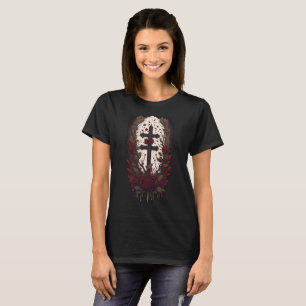 Tattoo gothic cross 25 T-Shirt