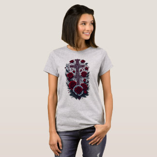 Tattoo gothic cross 8 T-Shirt