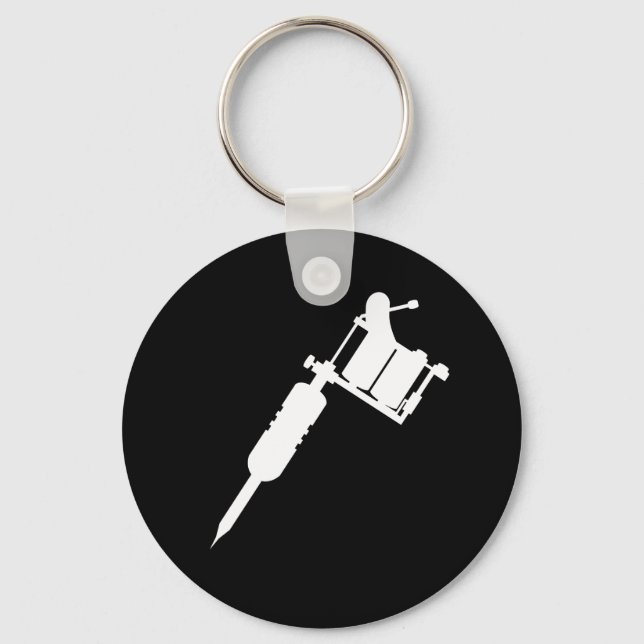 tattoo gun key ring (Front)