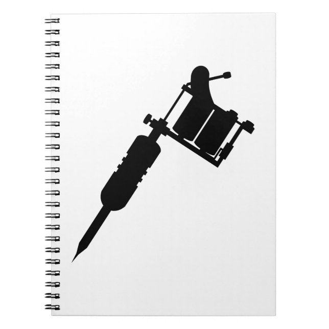 tattoo gun notebook (Front)