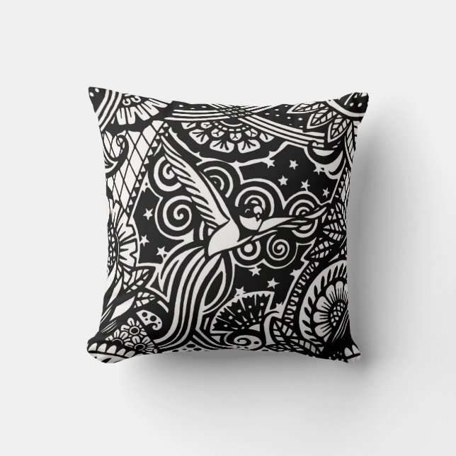 Tattoo Inspirations Pillow (Front)