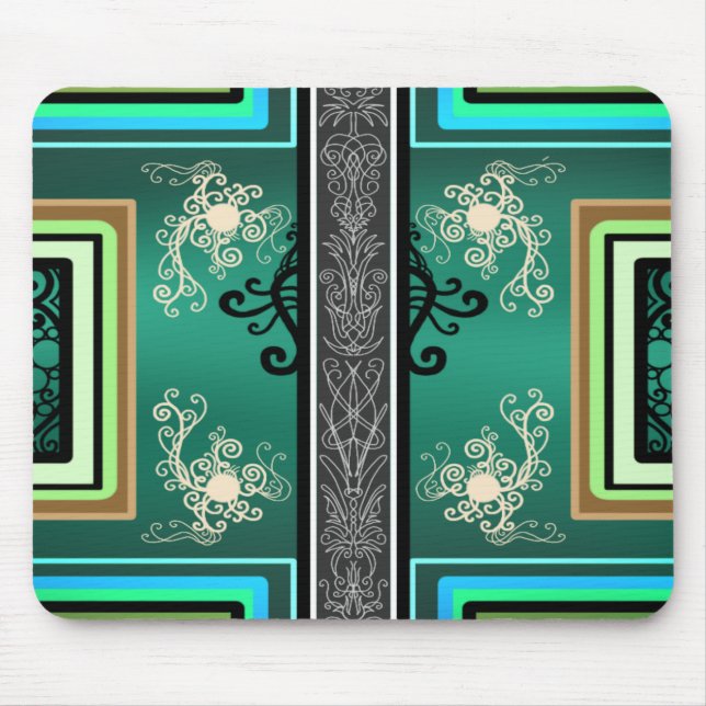 Tattoo Jade Design Mouse Pad (Front)