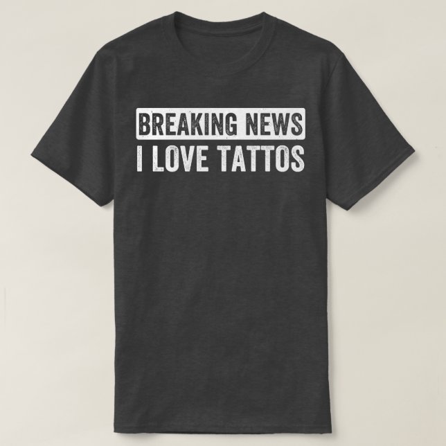 Tattoo Lover Tattoo Artist Tattooist Funny Ink Tat T-Shirt (Design Front)