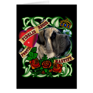 Tattoo Mastiff Card
