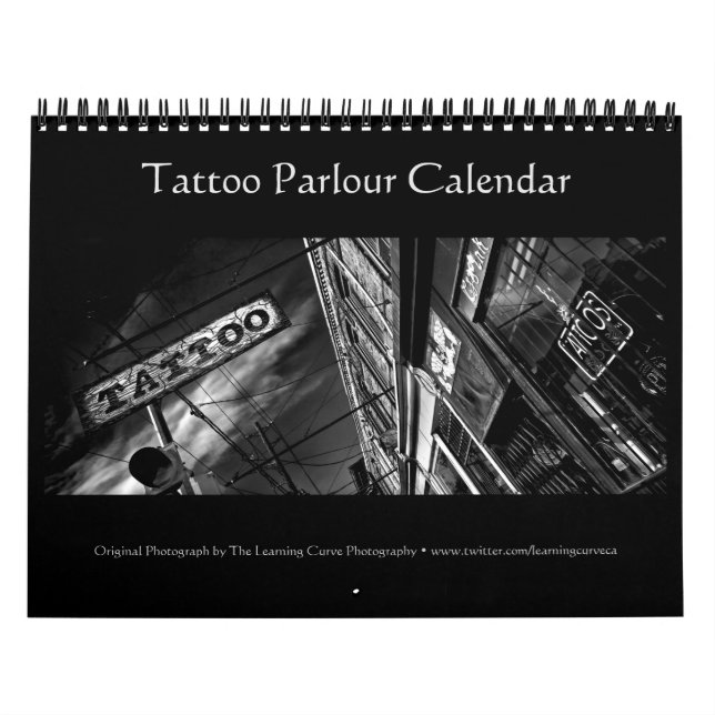 Tattoo Parlour Calendar (Cover)
