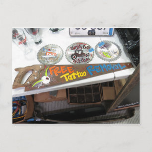 Tattoo Removal Tool Postcard