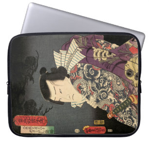 Tattoo Samurai Fine Art Laptop Sleeve