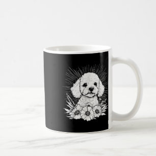 Tattoo Style Lover Poodle Retro Dog _1 Coffee Mug