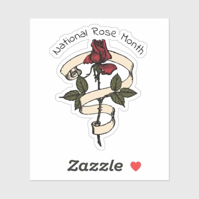 Tattoo Style Rose (Sheet)