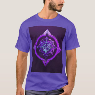 Tattoo-Style Rose Compass – Embrace Love, Spirit, T-Shirt