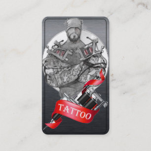 Tattoo Template   Business Car Business Card