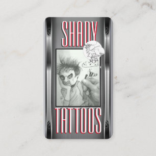 Tattoo Template Business Card