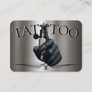 Tattoo Template Mighty, 3.5" x 2.5" Business Card