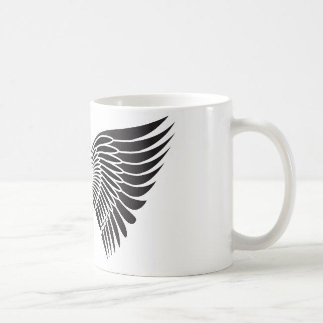 Tattoo wings coffee mug (Right)