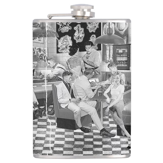 Tattoo You! Hip Flask (Front)