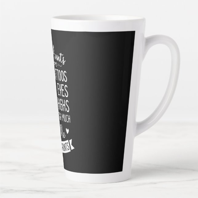 Tattooed Aunt Latte Mug (Right)