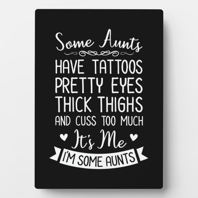 Tattooed Aunt Plaque (Front)