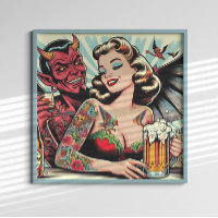 Tattooed Beer Girl