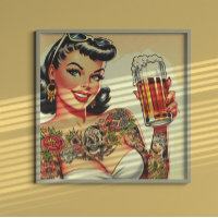 Tattooed Beer Girl