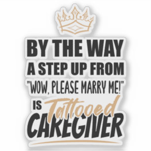 Tattooed Caregiver is the Ultimate in Appeal. Gift