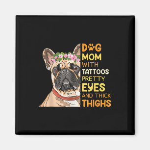 Tattooed Dog Mum Temporary Tattoos Inked Tattooed Magnet