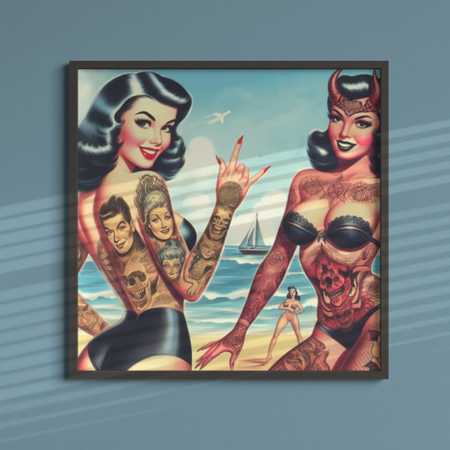 Tattooed Evil Girls Poster (Creator Uploaded)