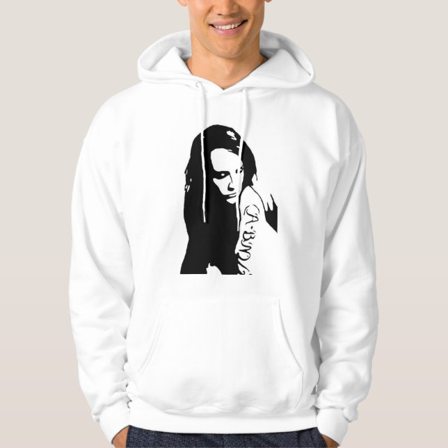 Tattooed Girl Hoodie (Front)