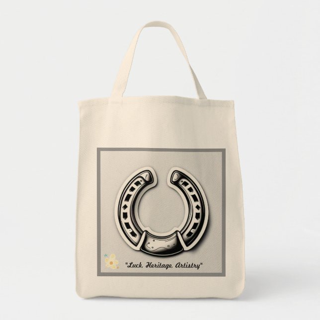"Tattooed Luck" Tote Bag (Front)