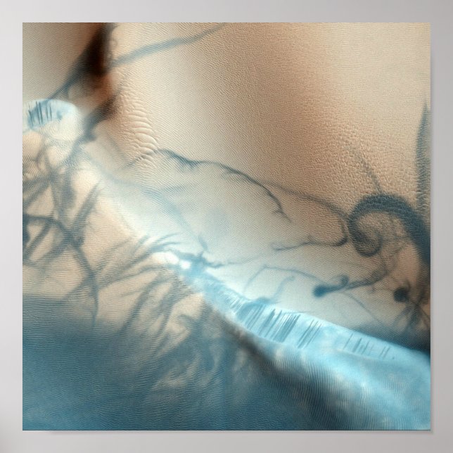 Tattooed Mars Canvas Print (Front)