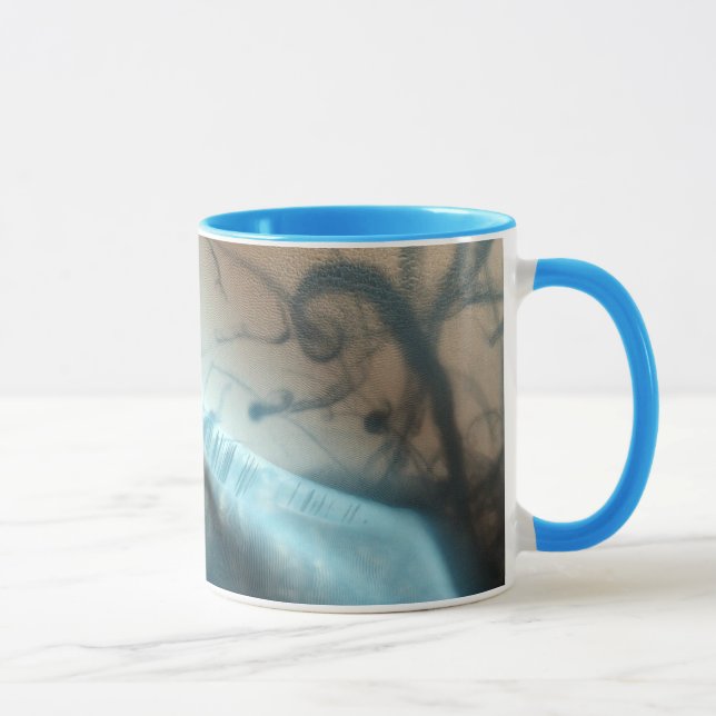 Tattooed Mars Ceramic Mug (Right)