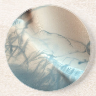 Tattooed Mars Sandstone Coaster