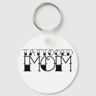 Tattooed Mum Key Ring