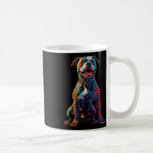 Tattooed Pitbull Dog Tattoos Pitbull Tattooed Dog Coffee Mug