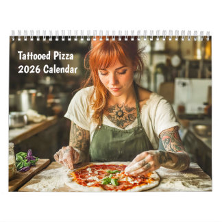 Tattooed Pizza – 2026 Calendar  