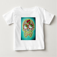 Tattooed sugar skull