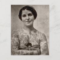 Tattooed Women Vintage black & white photo