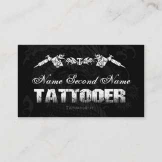 Tattooer Tribe 1 Business Card
