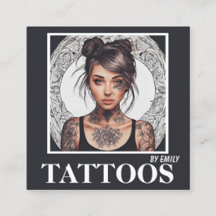 Tattoos Artist Graphic Business Card