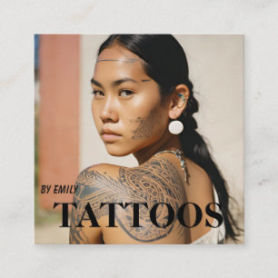 Tattoos Artist Graphic Business Card
