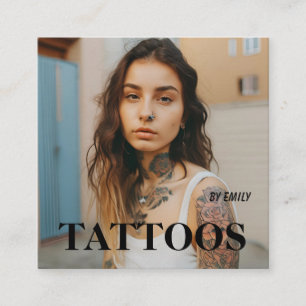 Tattoos Artist Graphic Business Card
