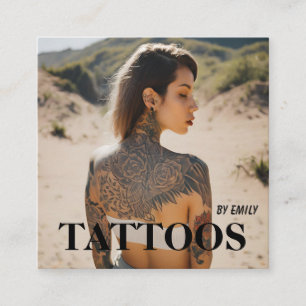 Tattoos Artist Graphic Business Card