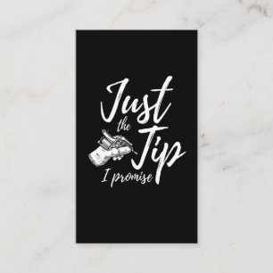 Tattoos Lover Tip Inked Tattoo Artist Business Card