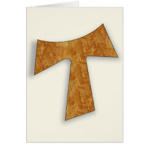 Tau Cross Light Ash Card