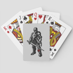 Tau Epsilon Phi Fraternity Armored Knight Playing Cards