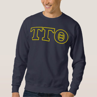 Tau Gamma Theta Sweatshirt - Yellow Outline