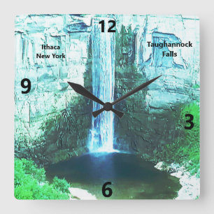 TAUGHANNOCK FALLS ITHACA clock