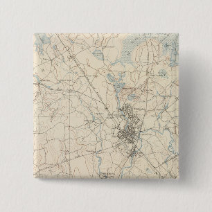 Taunton, Massachusetts 15 Cm Square Badge