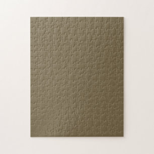 Taupe Coffee Colour Decor Background Customisable Jigsaw Puzzle