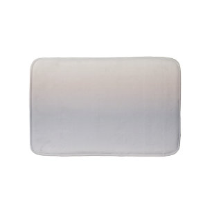 Taupe Cream Gradient Modern Minimalist Bath Mat